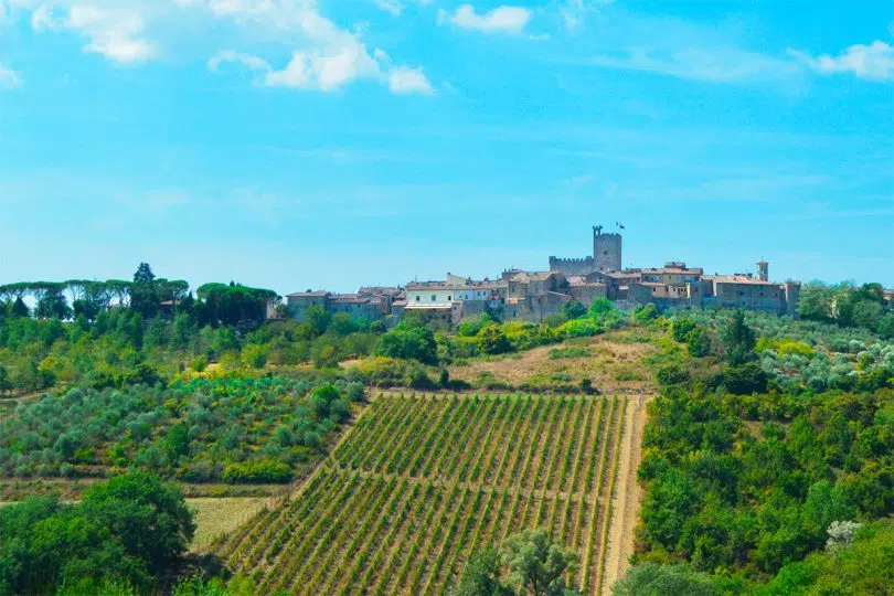 Castellina in Chianti, panorama