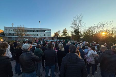 Grande partecipazione di cittadini all’inaugurazione del nuovo centro sportivo di San Martino Centro sportivo San Martino, inaugurazione