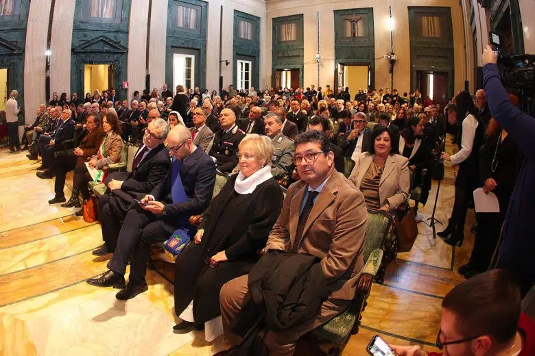 Inaugurazione anno accademico Università di Siena, platea
