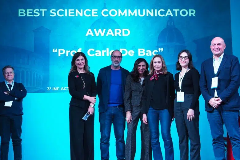 Gruppo di ricerca dell’Università di Siena si aggiudica il Science Communicator Award “Prof. Carlo De Bac” Premio De Bac, gruppo Università di Siena