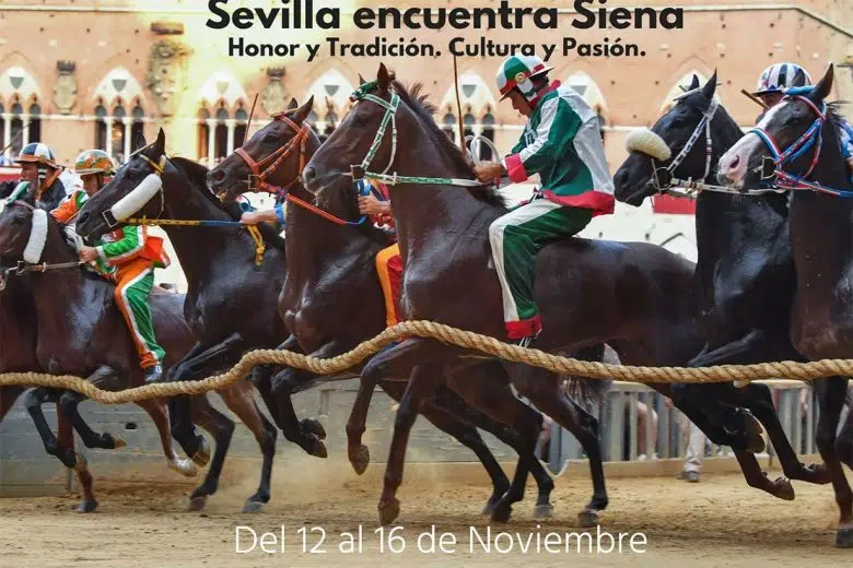 Siviglia incontra Siena: una settimana di promozione culturale ed enogastronomica Siviglia incontra Siena, mossa Palio