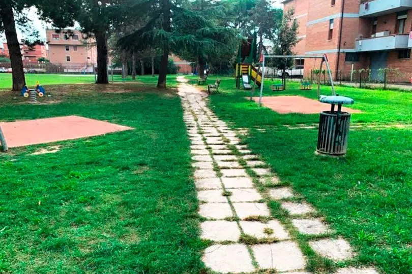 Giardini di via Pieraccini a Poggibonsi