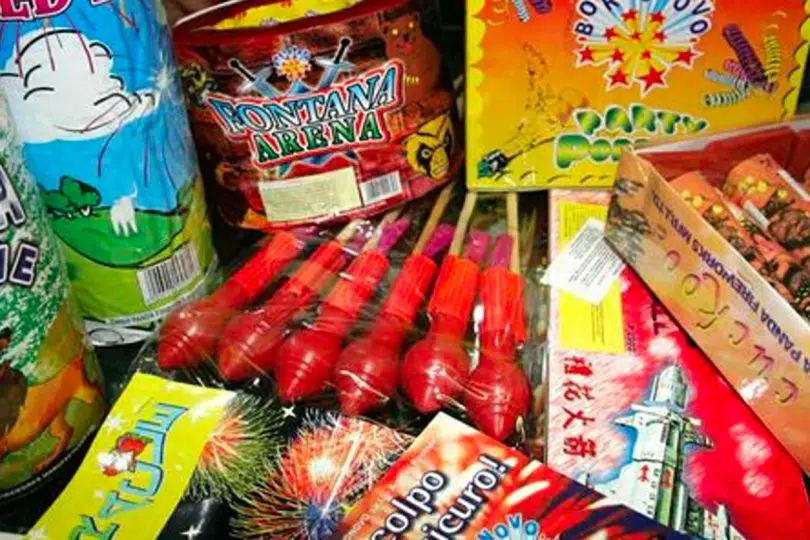 Petardi e botti di Capodanno