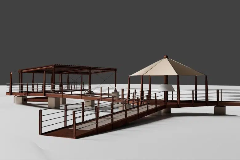 Sito archeologico di Fontegrande ad Acquaviva: approvato il progetto esecutivo Render sito archeologico Fontegrande ad Acquaviva di Montepulciano