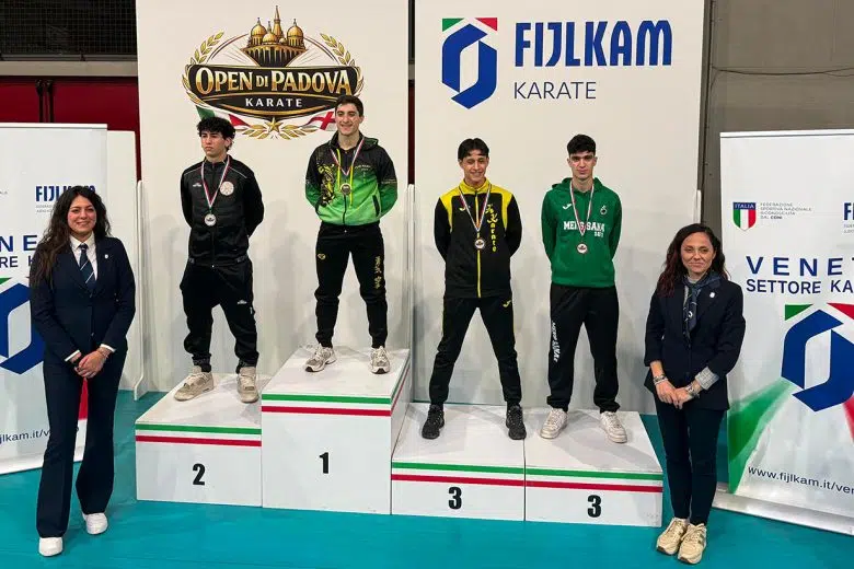 Mens Sana karate: Alessio Mallardi conquista il bronzo agli Open League di Padova Alessio Mallardi