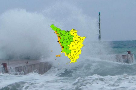 Maltempo, allerta arancione per mareggiate su costa centro-nord e isole Allerta meteo mareggiate