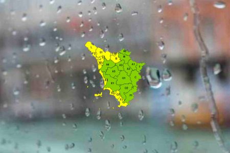 Giovedì 12 febbraio allerta meteo gialla per nord-ovest Toscana e costa Allerta meteo in Toscana