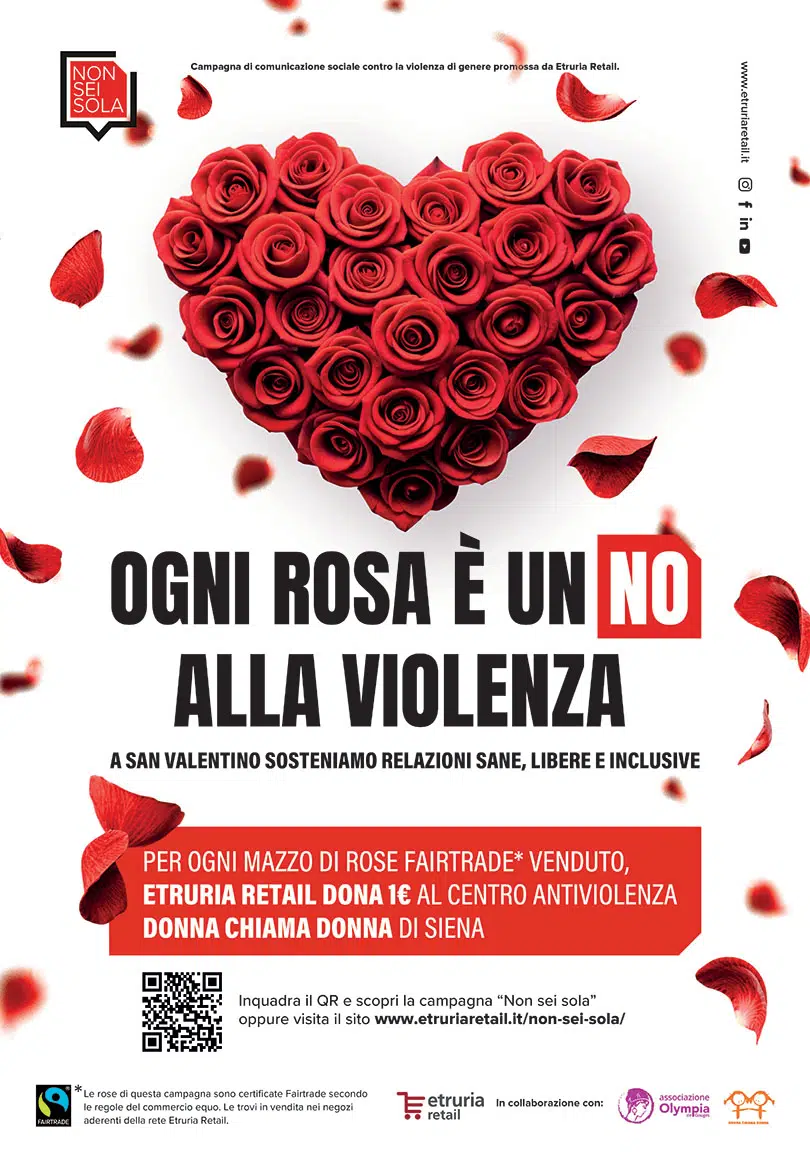 "Non sei sola", locandina