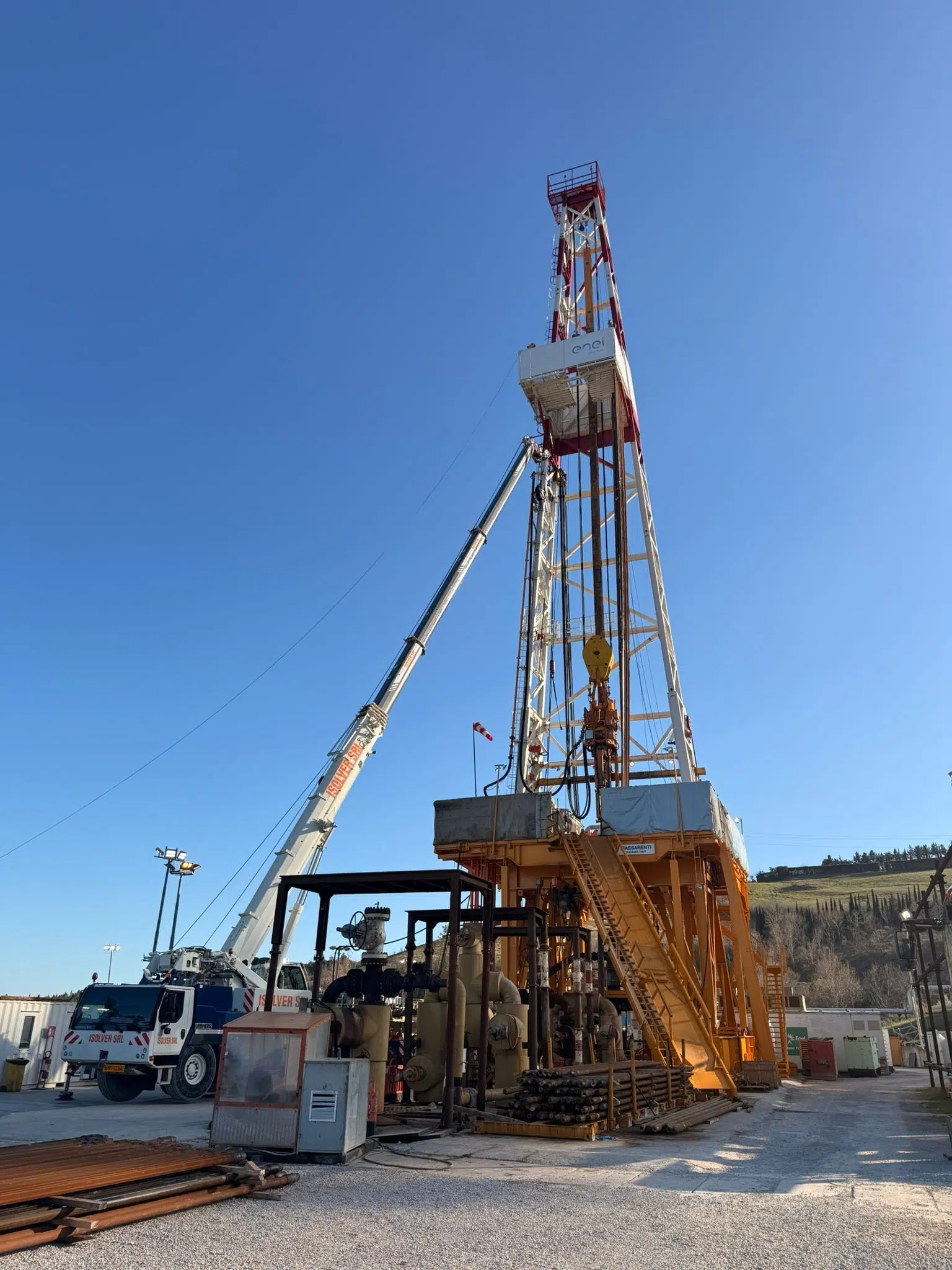 Sonda perforazione Enel