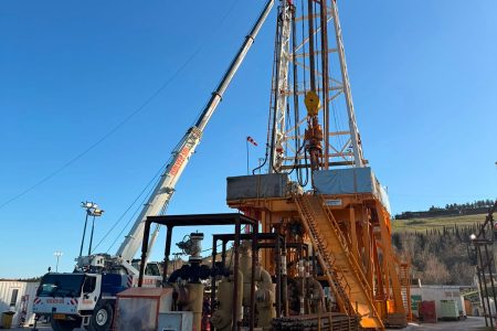 Sonda perforazione alla centrale PC34: normale attività di gestione pozzi Sonda perforazione Enel
