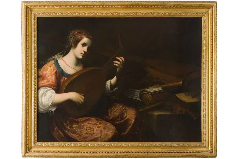 “8 marzo al museo”, visita guidata gratuita di Palazzo Chigi alla Postierla Astolfo Petrazzi, suonatrice di liuto, Palazzo Chigi alla Postierla