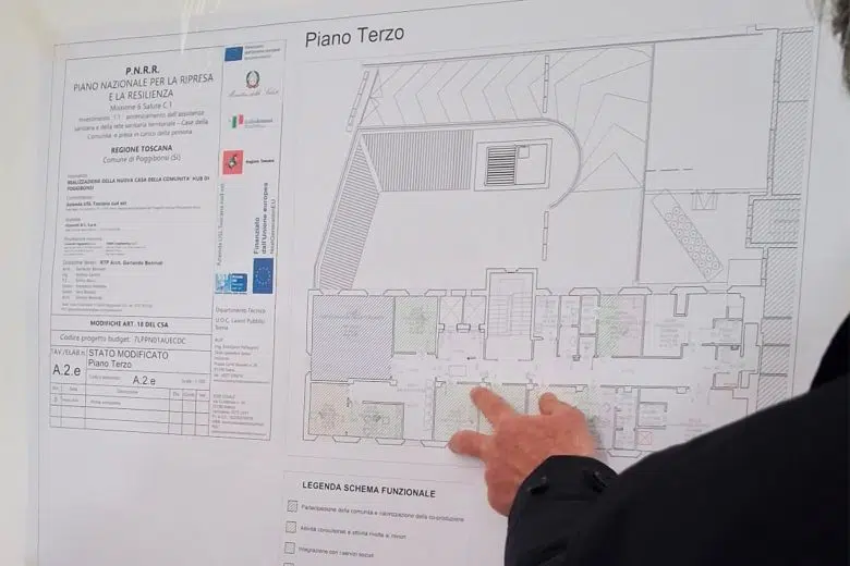 Poggibonsi, avanti i lavori della Casa di Comunità HUB Casa comunità hub Poggibonsi