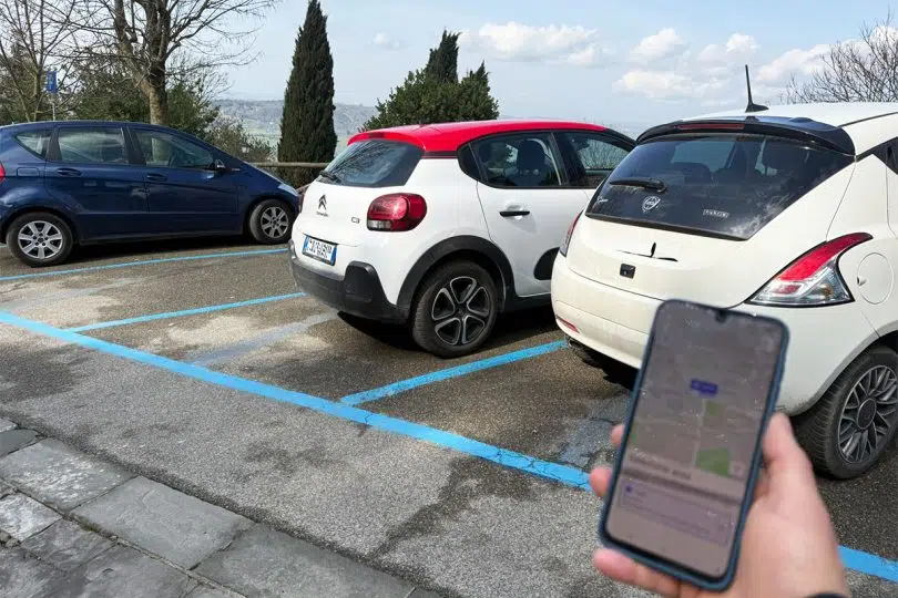 Parcheggi smatphone