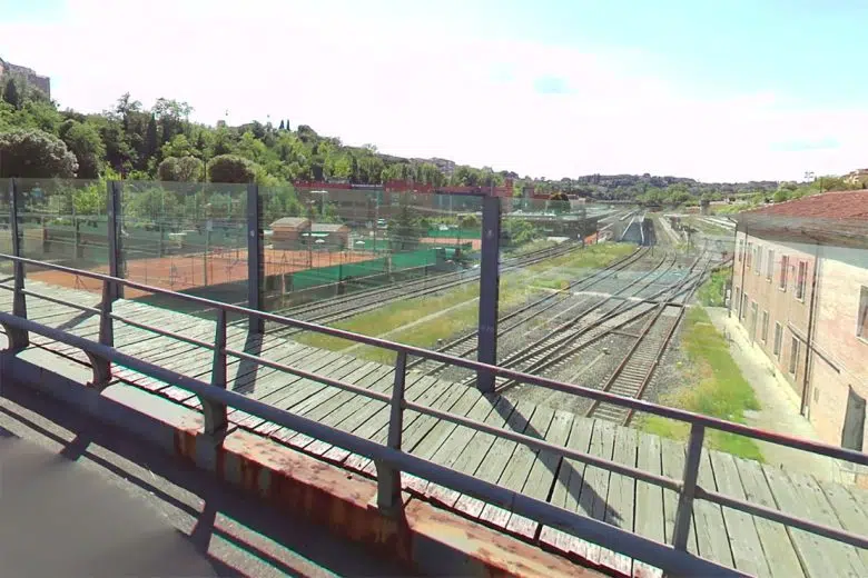Sostituzione passerelle pedonali del ponte Caduti sul Lavoro Ponte Caduti sul lavoro, Siena
