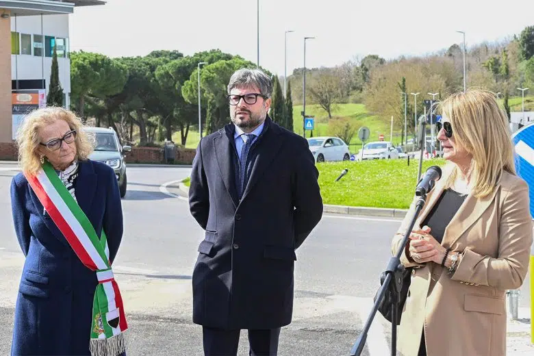 Inaugurazione via Benedetto XVI