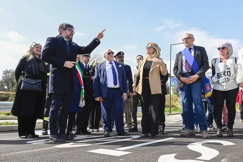 Inaugurazione via Benedetto XVI