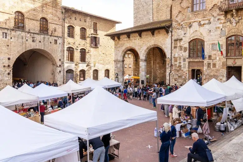 Biodistretto di San Gimignano, mercato