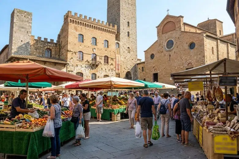 Con la primavera sbocciano le attività del Biodistretto di San Gimignano Biodistretto di San Gimignano, mercato