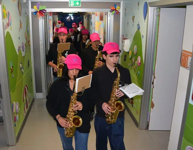 Doni-Amo Musica: la marching band del Liceo Piccolomini alle Scotte