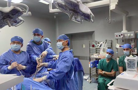 Chirurgia toracica senese in Cina: missione formativa sulle tecniche mini-invasive