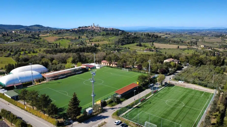 San Gimignano, inaugurato il nuovo “Campo del Chellino” a Santa Lucia
