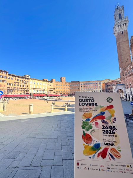 Tutto pronto per Gusto Lovers a Siena