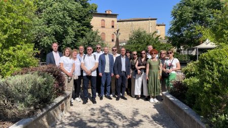 Siena accoglie la delegazione bulgara
