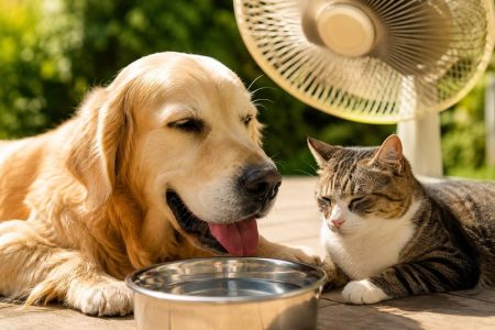 Ondate di calore: come proteggere cani e gatti