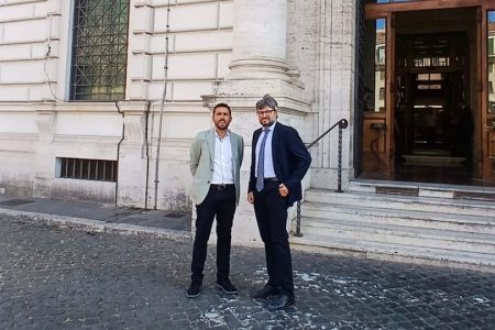Sicurezza e logistica della Questura di Siena, bene incontro al Viminale Francesco Michelotti e Michele Capitani al Viminale