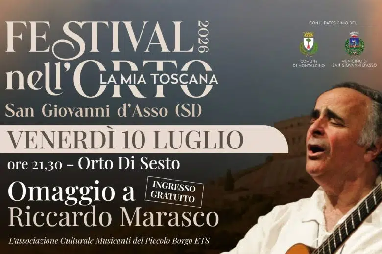 Festival nell’Orto 2026, appuntamento dedicato a Riccardo Marasco
