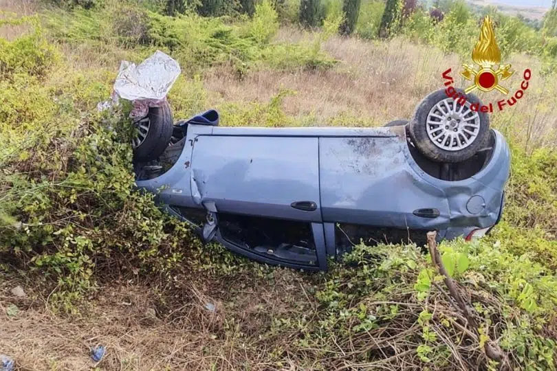 Incidente stradale a Renaccio