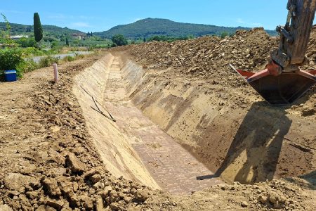 Scolmatori di Asciano: interventi per la difesa idraulica