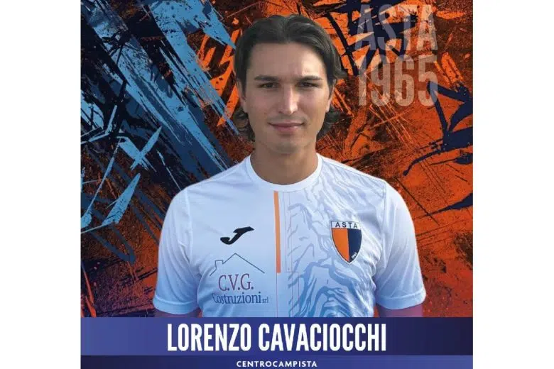 Asta Taverne, ufficiale l’arrivo del centrocampista Lorenzo Cavaciocchi