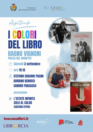 I Colori del Libro, ultimi appuntamenti a San Quirico d’Orcia