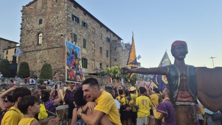 Giostra del Saracino 2026, trionfa la Santissima Trinità: Perugini fa cinque su cinque