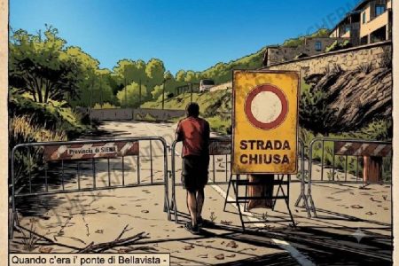 Cinque anni senza: flashmob per il ponte di Bellavista