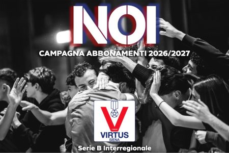 Virtus Siena, al via la campagna abbonamenti “NOI”