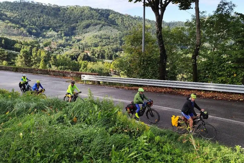 Bicistaffetta 2026: da Lucca a Roma lungo Eurovelo 5