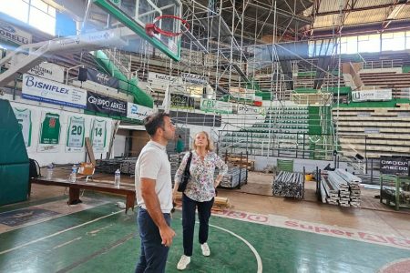 Siena, palazzetto di viale Sclavo: lavori verso la conclusione
