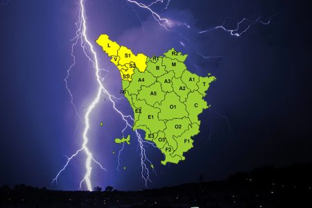 Temporali forti, allerta gialla sul nord ovest della Toscana Temporali in Toscana