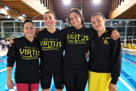 Nuoto, la Virtus Buonconvento brilla al Trofeo Extremo