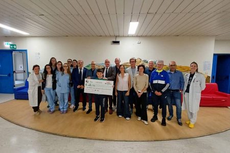 Ride for Children dona mille euro alla Pediatria delle Scotte