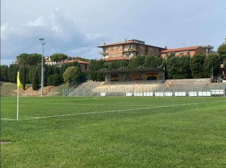 San Quirico d’Orcia, stadio comunale senza barriere architettoniche