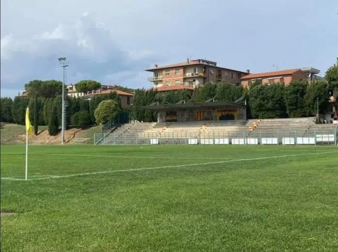 San Quirico d’Orcia, stadio comunale senza barriere architettoniche