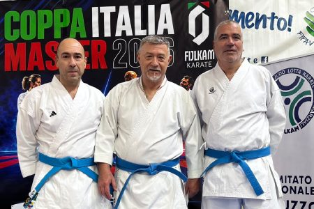 Tre atleti senesi dello Shinan Karate Kai alla Coppa Italia Master