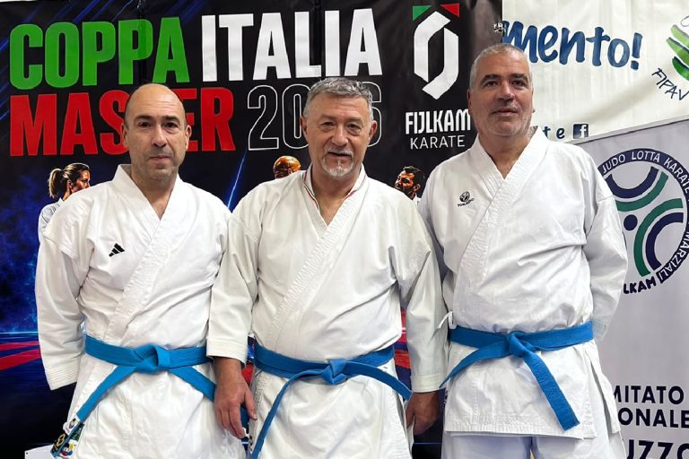Tre atleti senesi dello Shinan Karate Kai alla Coppa Italia Master