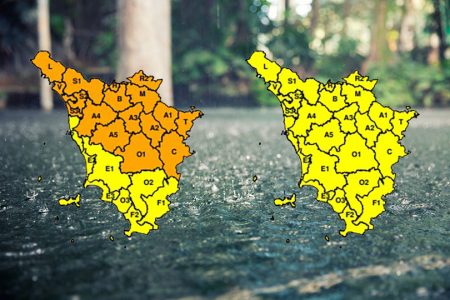 Ancora pioggia e temporali, venerdì 9 codice giallo su tutta la Toscana Pioggia e temporali in toscana